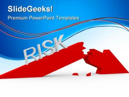 Risk finance powerpoint templates and powerpoint backgrounds 0811