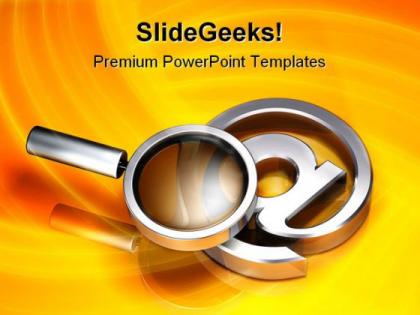 Searching for email internet powerpoint templates and powerpoint backgrounds 0711