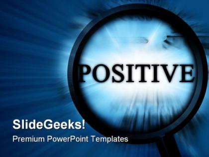 Searching positive metaphor powerpoint templates and powerpoint backgrounds 0811
