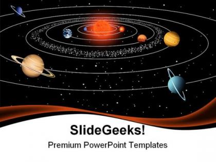 Solar system earth powerpoint templates and powerpoint backgrounds 0411