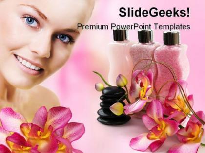 Spa items beauty powerpoint templates and powerpoint backgrounds 0211