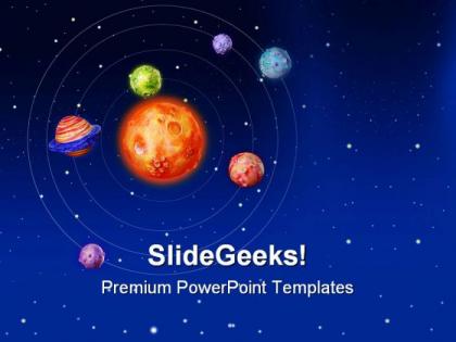 Space planets earth powerpoint templates and powerpoint backgrounds 0611