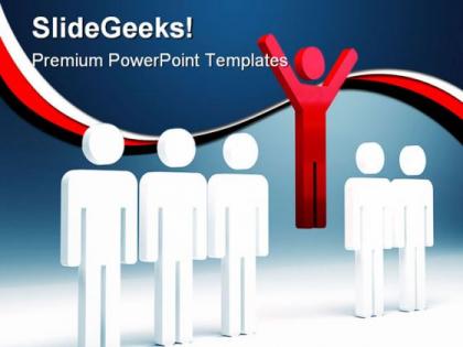 Success people leadership powerpoint backgrounds and templates 0111