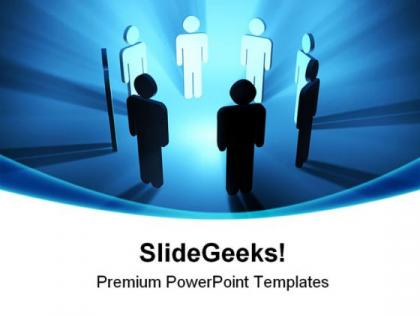 Team people business powerpoint templates and powerpoint backgrounds 0511