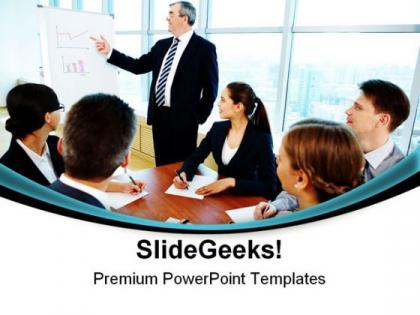 Teamwork seminar business powerpoint templates and powerpoint backgrounds 0811