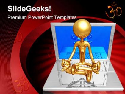 Technology guru internet powerpoint templates and powerpoint backgrounds 0711