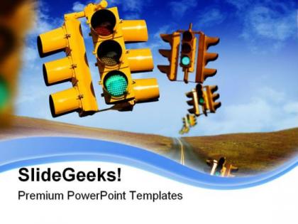 Traffic lights01 metaphor powerpoint templates and powerpoint backgrounds 0811