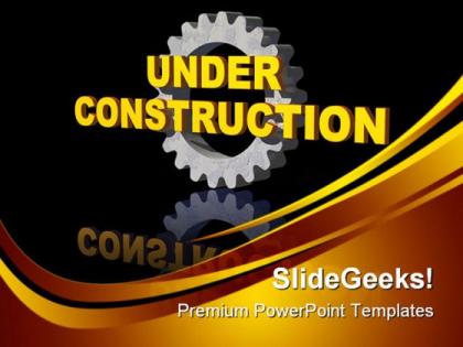 Under construction01 architecture powerpoint templates and powerpoint backgrounds 0711