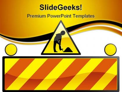 Under construction01 symbol powerpoint templates and powerpoint backgrounds 0811