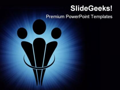 Unity symbol powerpoint templates and powerpoint backgrounds 0711