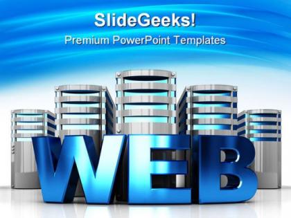 Web internet powerpoint templates and powerpoint backgrounds 0211