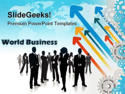 World business global powerpoint templates and powerpoint backgrounds 0611