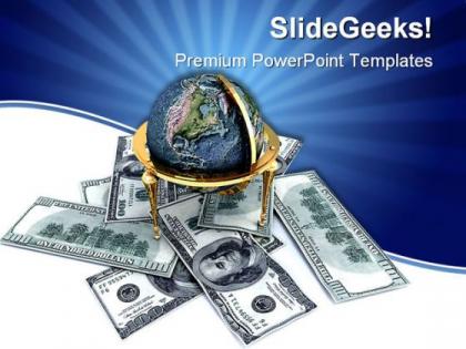 World currency business powerpoint templates and powerpoint backgrounds 0511