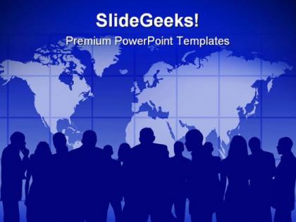 World people business powerpoint templates and powerpoint backgrounds 0711