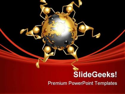 World struggle globe powerpoint templates and powerpoint backgrounds 0811