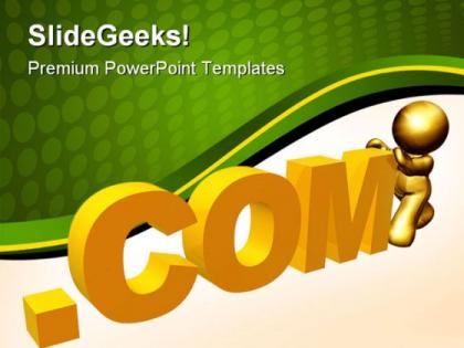 World wide web internet powerpoint templates and powerpoint backgrounds 0511
