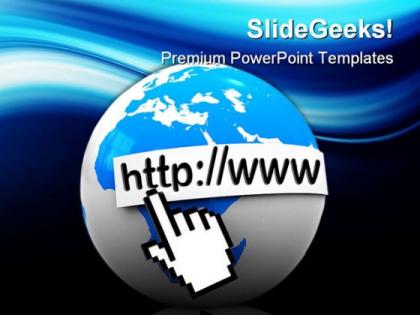 Www internet globe powerpoint templates and powerpoint backgrounds 0311