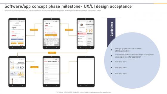 Q957 Software App Concept Phase Milestone UX UI Design Acceptance Enterprise Application Playbook