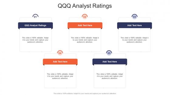 QQQ Analyst Ratings In Powerpoint And Google Slides Cpb