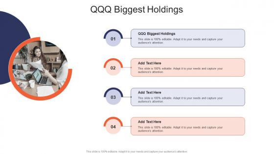 QQQ Holdings Percentage PowerPoint Presentation and Slides