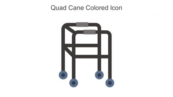 Quad Cane Colored Icon In Powerpoint Pptx Png And Editable Eps Format