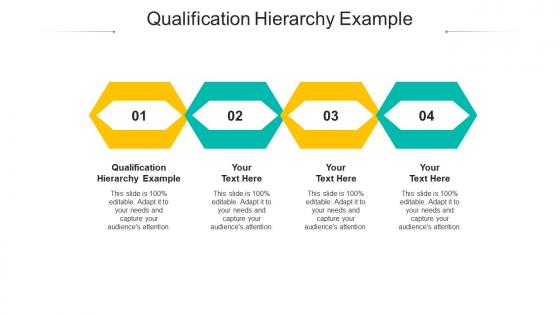 Qualification hierarchy example ppt powerpoint presentation styles mockup cpb