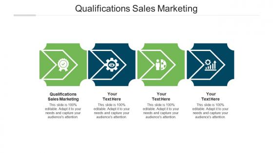 Qualifications sales marketing ppt powerpoint presentation icon design templates cpb