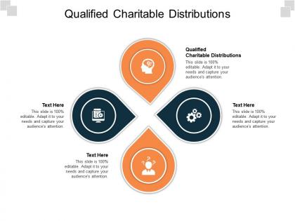 Qualified charitable distributions ppt powerpoint presentation summary vector cpb