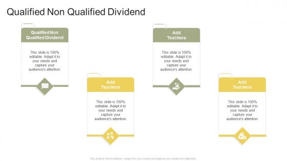 Qualified Non Qualified Dividend In Powerpoint And Google Slides Cpb