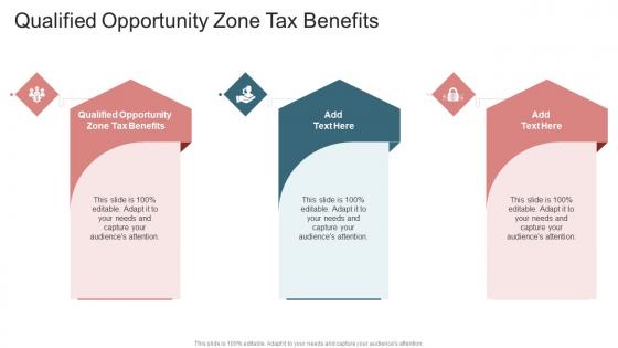 Qualified Opportunity Zone Tax Benefits In Powerpoint And Google Slides Cpb