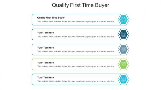 Qualify first time buyer ppt powerpoint presentation ideas information cpb
