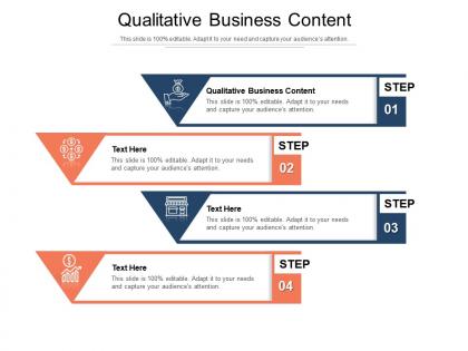 Qualitative business content ppt powerpoint presentation gallery inspiration cpb