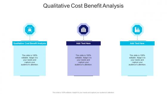 Qualitative Cost Benefit Analysis In Powerpoint And Google Slides Cpb