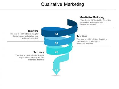 Qualitative marketing ppt powerpoint presentation infographics example cpb