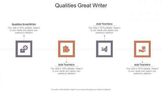 Qualities Great Writer In Powerpoint And Google Slides Cpb