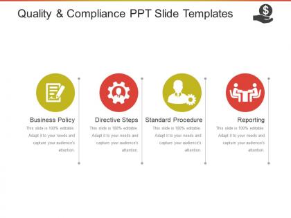 Quality and compliance ppt slide templates