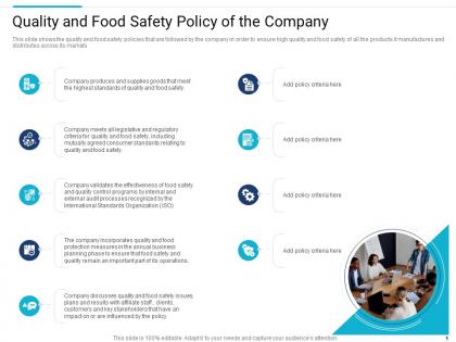Quality and food safety stakeholder governance to improve overall corporate performance