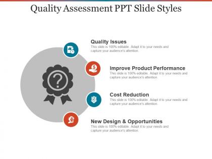 Quality assessment ppt slide styles