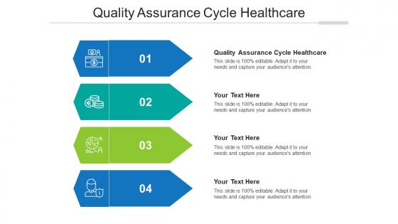 Quality assurance cycle healthcare ppt powerpoint presentation gallery clipart images cpb