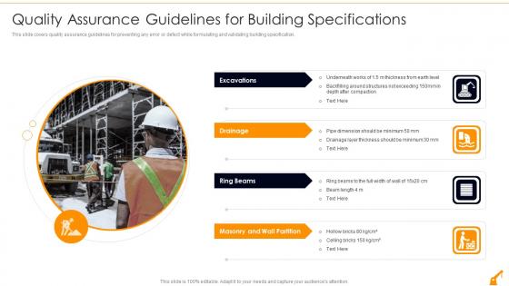 Quality Assurance Guidelines Risk Management In Commercial Building