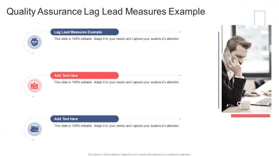 Quality Assurance Lag Lead Measures Example In Powerpoint And Google Slides Cpb