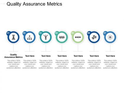 Quality assurance metrics ppt powerpoint presentation gallery guidelines cpb