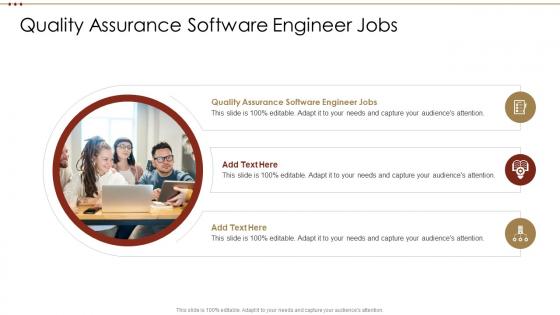 Quality Assurance Software Engineer Jobs In Powerpoint And Google Slides Cpp