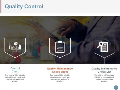 Quality control example ppt presentation