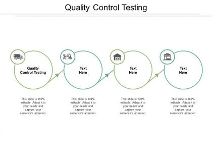 Quality control testing ppt powerpoint presentation model slides cpb