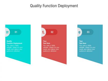 Quality function deployment ppt powerpoint presentation ideas visual aids cpb