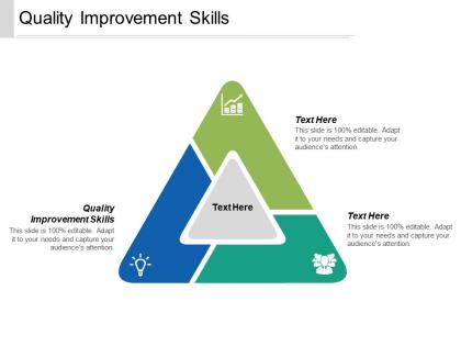 Quality improvement skills ppt powerpoint presentation infographics background designs cpb