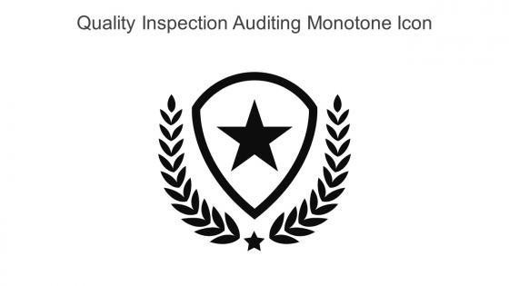 Quality Inspection Auditing Monotone Icon In Powerpoint Pptx Png And Editable Eps Format
