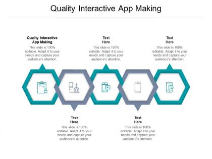 Quality interactive app making ppt powerpoint presentation show layout ideas cpb