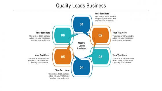 Quality leads business ppt powerpoint presentation design templates cpb